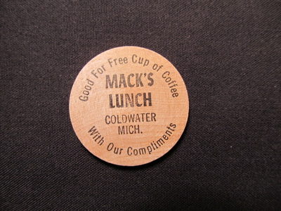 Macks Lunch - Wooden Nickel